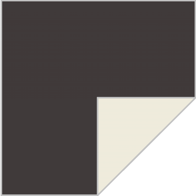 Graubraun/Creme
